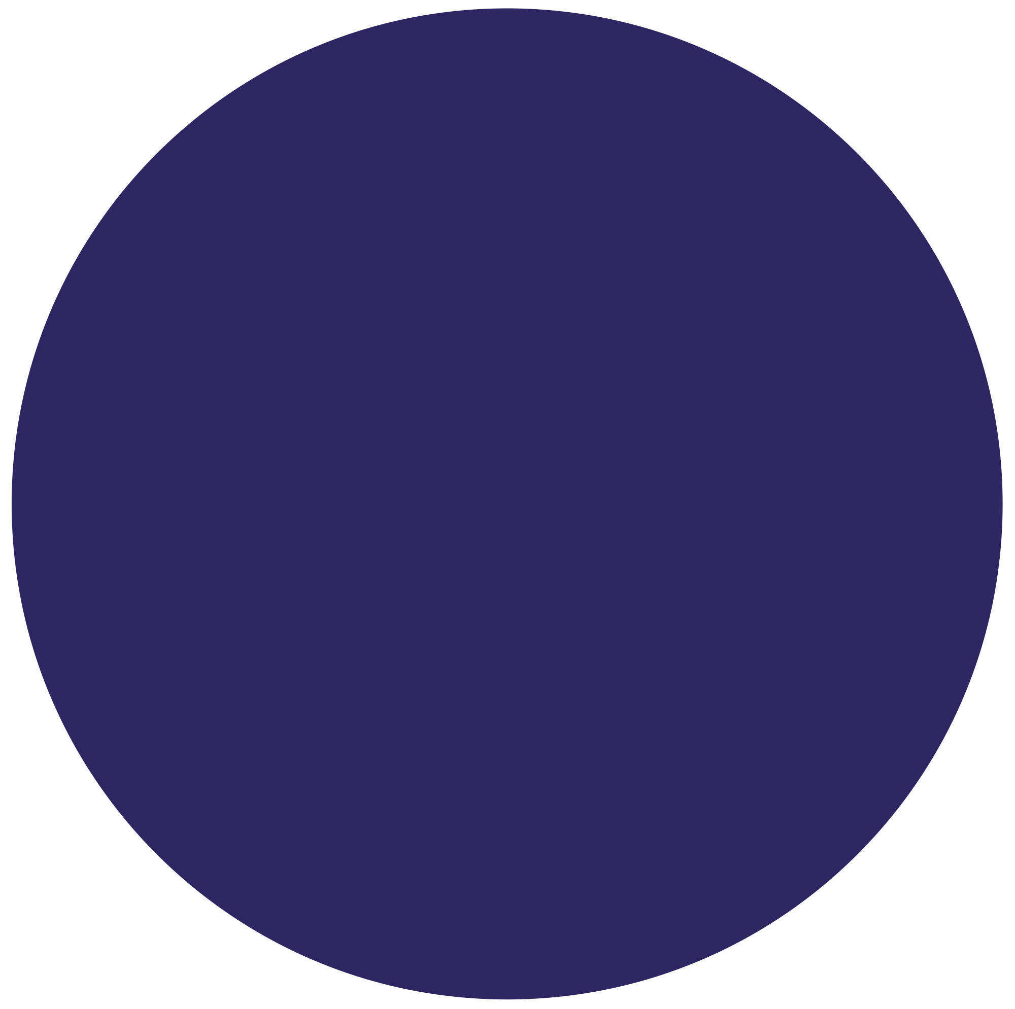 dark purple circle